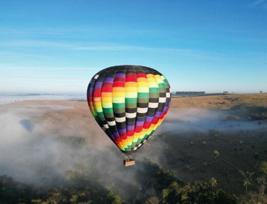 São Sebastião do Paraíso, MG – Passeio de Balão de Ar Quente